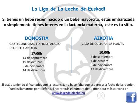 La Liga de La Leche de Euskadi