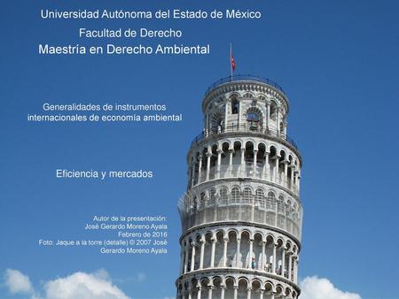 Maestría en Derecho Ambiental