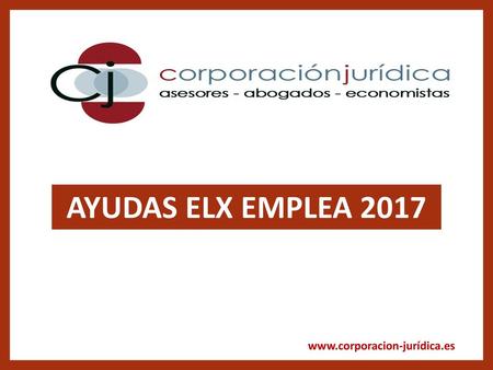 AYUDAS ELX EMPLEA 2017.
