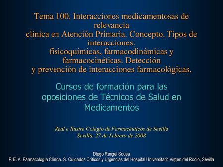 Real e Ilustre Colegio de Farmacéuticos de Sevilla