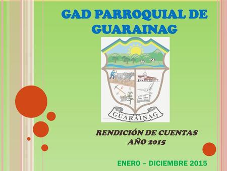 GAD PARROQUIAL DE GUARAINAG