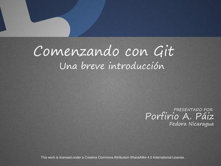 Una breve introducción