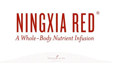 NINGXIA RED Infusión de nutrientes para todo el cuerpo.
