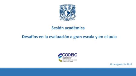 Desafíos en la evaluación a gran escala y en el aula