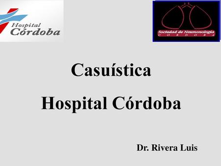 Casuística Hospital Córdoba