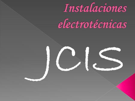 Instalaciones electrotécnicas