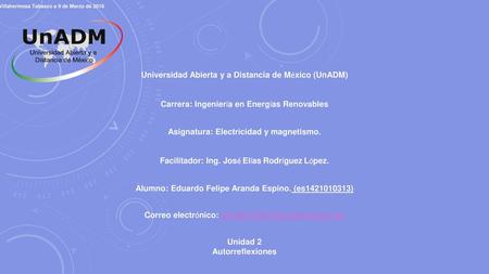 Universidad Abierta y a Distancia de México (UnADM)