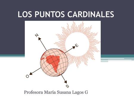Profesora María Susana Lagos G