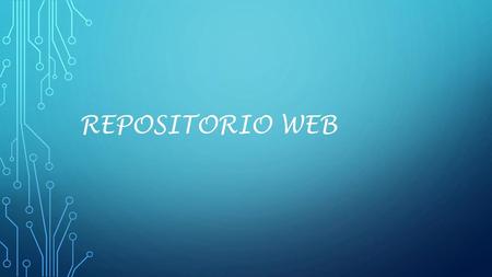 REPOSITORIO WEB.