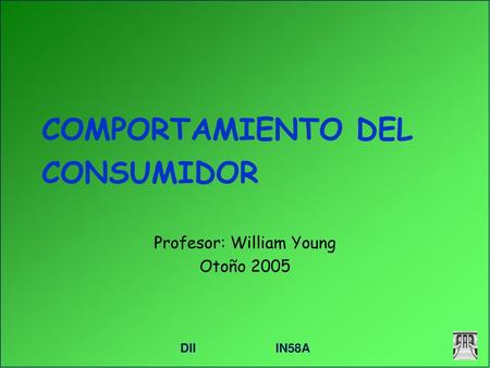 COMPORTAMIENTO DEL CONSUMIDOR