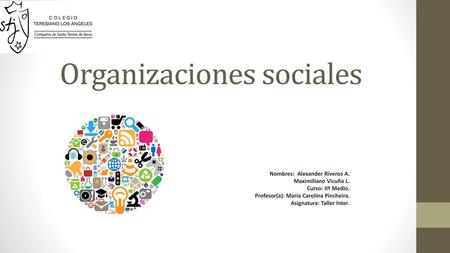 Organizaciones sociales