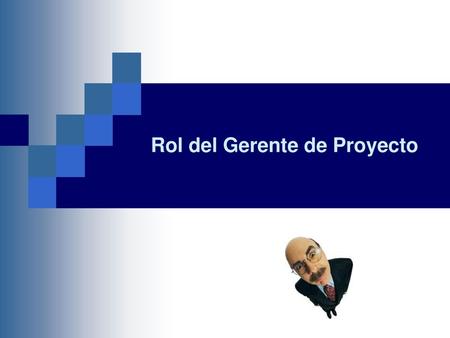 Rol del Gerente de Proyecto