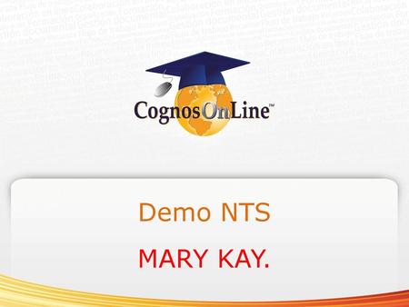 Demo NTS MARY KAY..