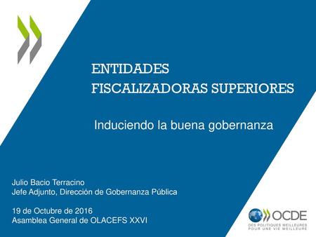 Entidades fiscalizadoras superiores