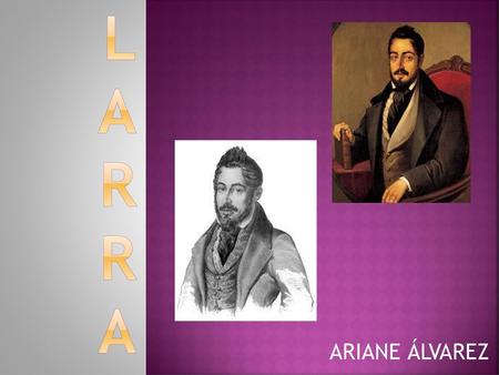 L A R R A ARIANE ÁLVAREZ.