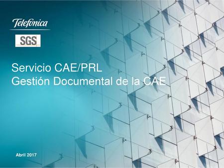 Gestión Documental de la CAE