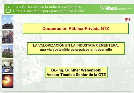 Cooperación Pública-Privada GTZ