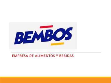 Empresa de alimentos y bebidas