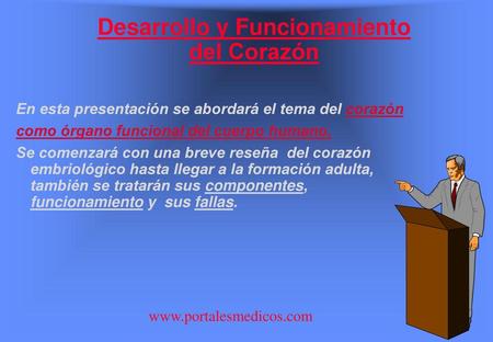 Desarrollo y Funcionamiento del Corazón