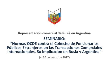 Representación comercial de Rusia en Argentina