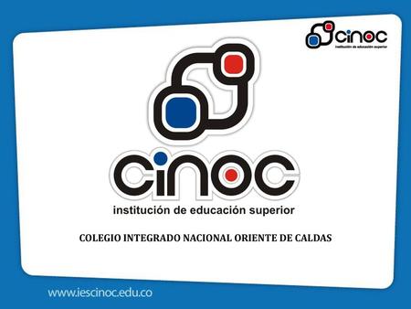 COLEGIO INTEGRADO NACIONAL ORIENTE DE CALDAS