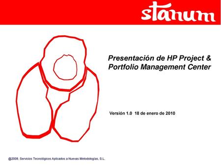 Presentación de HP Project & Portfolio Management Center