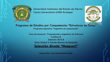 Selección directa “Heapsort”