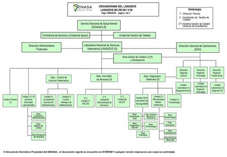 ORGANIGRAMA DEL LANASEVE