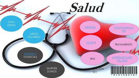 Salud SOPA LETRAS DENGUE CONTAMINACION JUEGO PALABRAS AEDES I