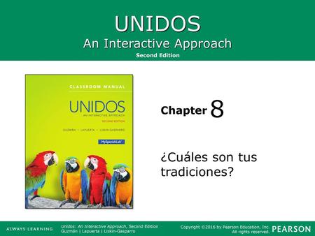¿Cuáles son tus tradiciones?