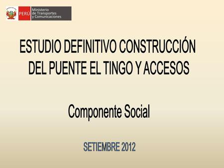 SETIEMBRE 2012 ESTUDIO DEFINITIVO CONSTRUCCIÓN