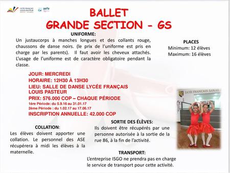 BALLET GRANDE SECTION - GS