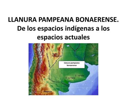 Llanura pampeana bonaerense