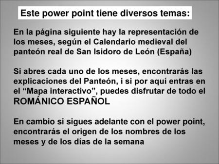 Este power point tiene diversos temas: