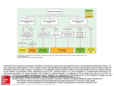 Tratamiento de la insuficiencia tricuspídea