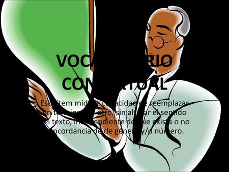 VOCABULARIO CONTEXTUAL