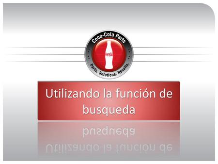 Utilizando la función de busqueda