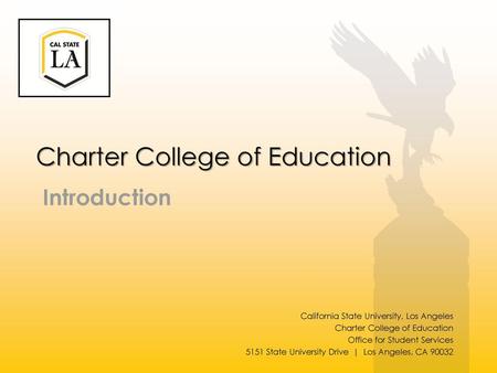 Charter College of Education