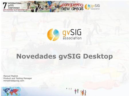 Novedades gvSIG Desktop