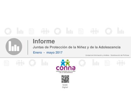 Informe Juntas de Protección de la Niñez y de la Adolescencia