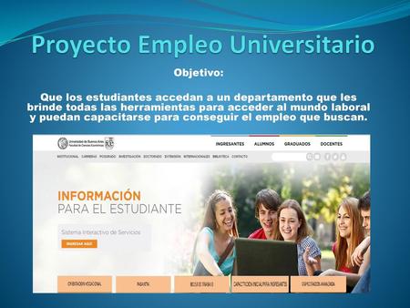 Proyecto Empleo Universitario