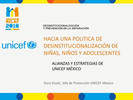 Marca de su organización ALIANZAS Y ESTRATEGIAS DE UNICEF MÉXICO