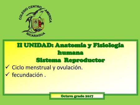 II UNIDAD: Anatomía y Fisiología humana