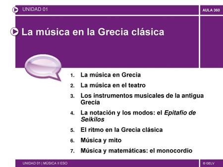 La música en la Grecia clásica