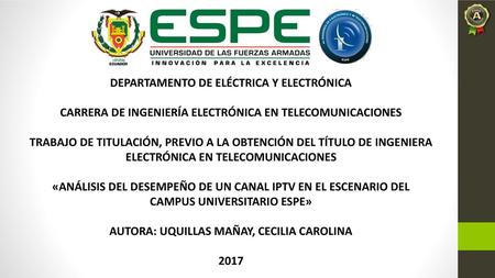 DEPARTAMENTO DE ELÉCTRICA Y ELECTRÓNICA