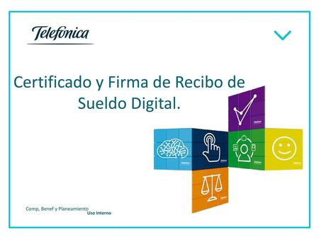 Certificado y Firma de Recibo de Sueldo Digital.