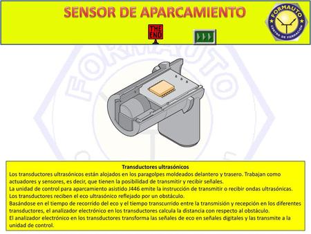 SENSOR DE APARCAMIENTO Transductores ultrasónicos