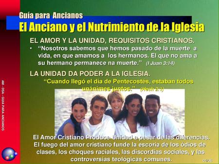Guía para Ancianos El Anciano y el Nutrimiento de la Iglesia