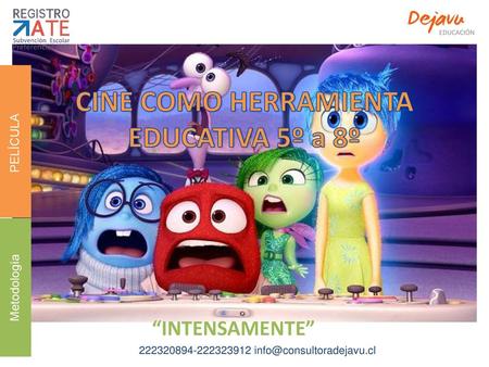 CINE COMO HERRAMIENTA EDUCATIVA 5º a 8º