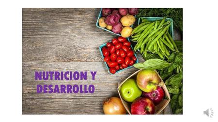 NUTRICION Y DESARROLLO